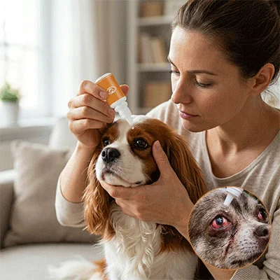 7 razones por las cuales estas gotas oculares de grado veterinario finalmente están resolviendo el problema más doloroso de las mascotas.