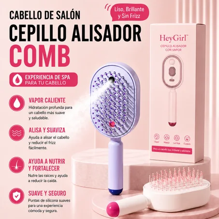 Cepillo de Vapor HeyGirl