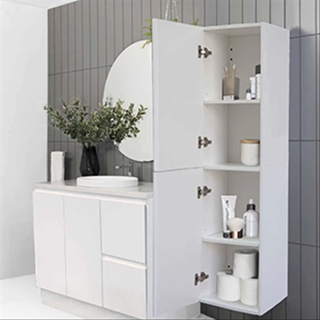Bathroom tall cabinets