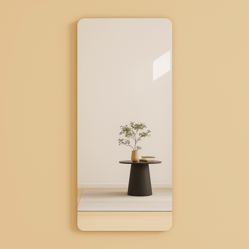 مرآة لاصقة عملية وأنيقة