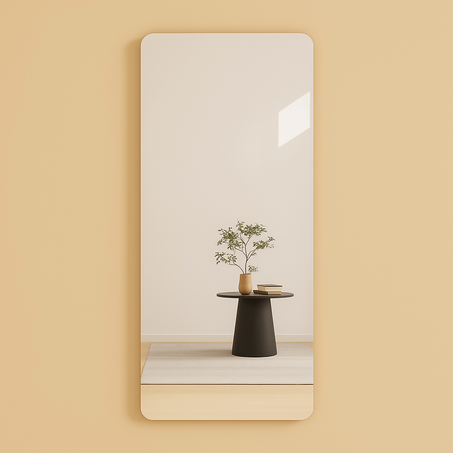 مرآة لاصقة عملية وأنيقة