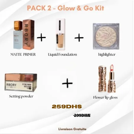 PACK 2 - Glow & Go Kit