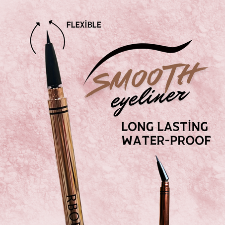 Smooth eyeliner pen ( Bendable ) LongLasting Waterproof