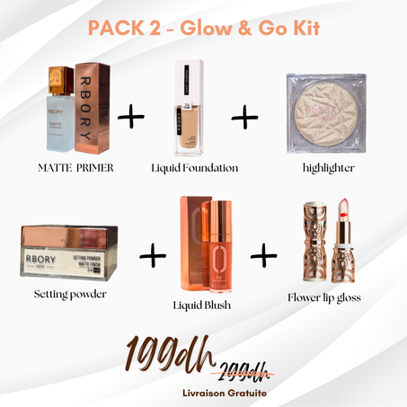 PACK 2 - Glow & Go Kit