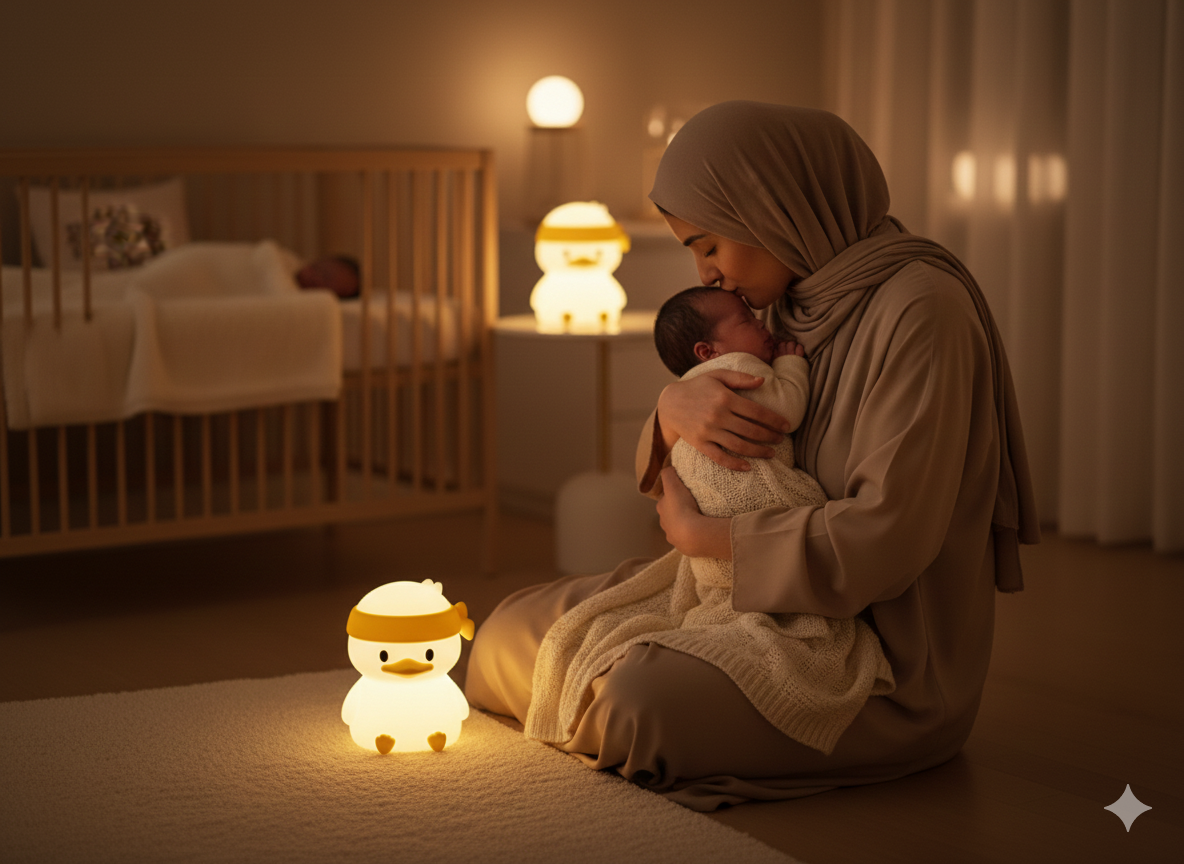 ✨ ضوء البطّة السحرية – البطّة اللي كتنعّس وتفرّح🐥