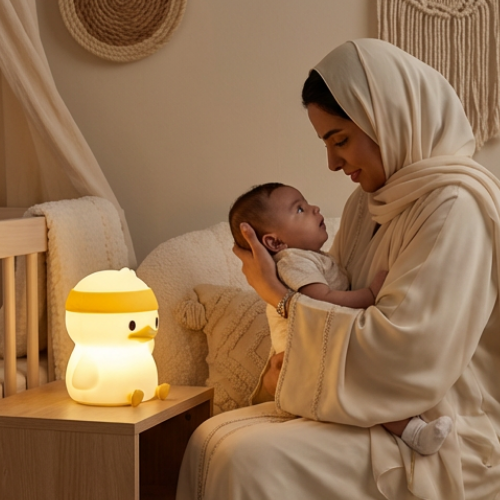 ✨ ضوء البطّة السحرية – البطّة اللي كتنعّس وتفرّح🐥