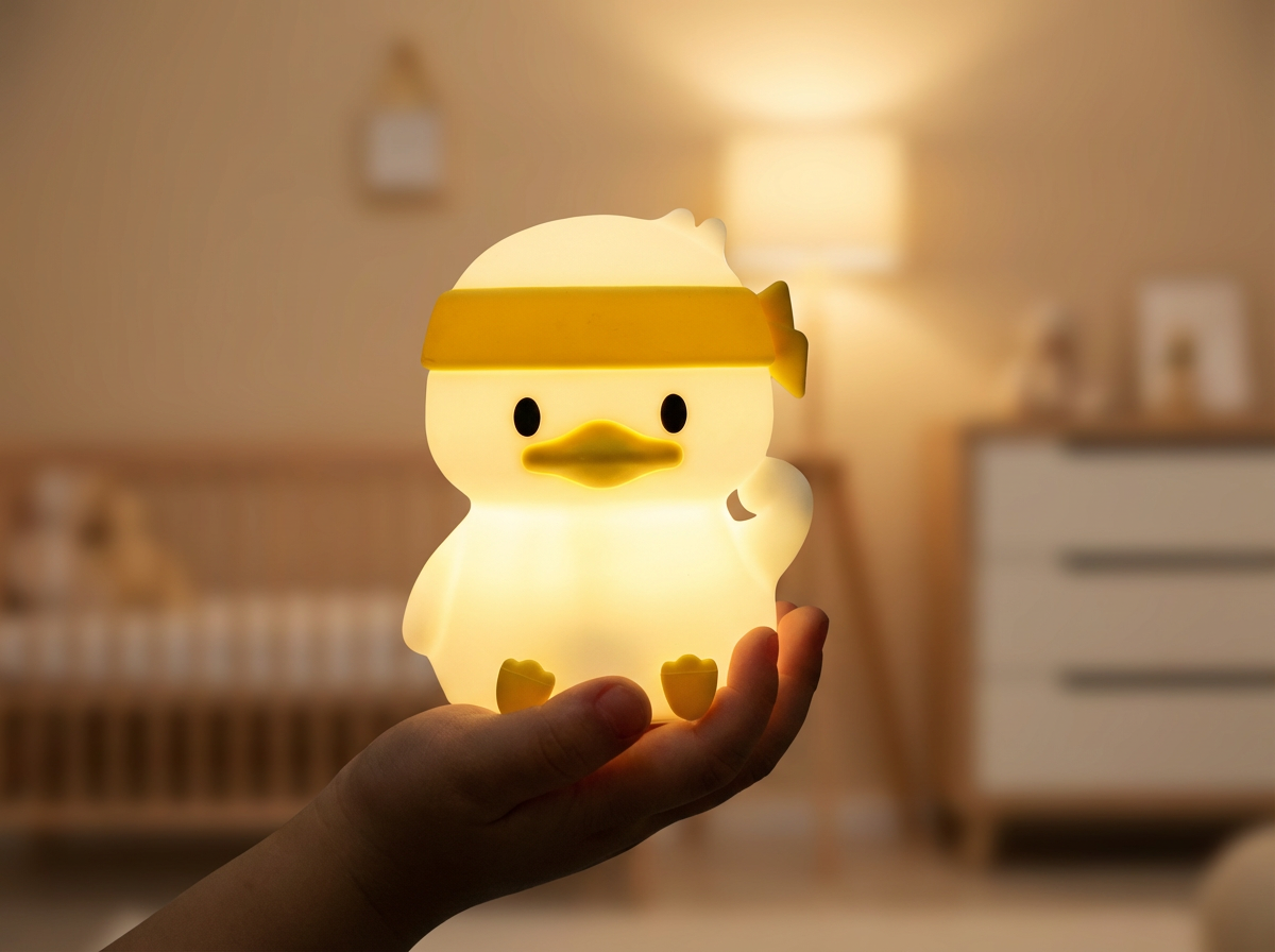 ✨ ضوء البطّة السحرية – البطّة اللي كتنعّس وتفرّح🐥