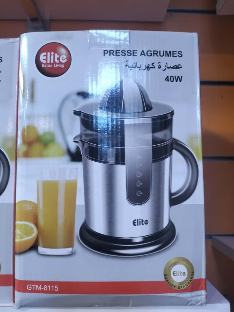 عصارة حمضيات كهربائية Elite GTM-8115