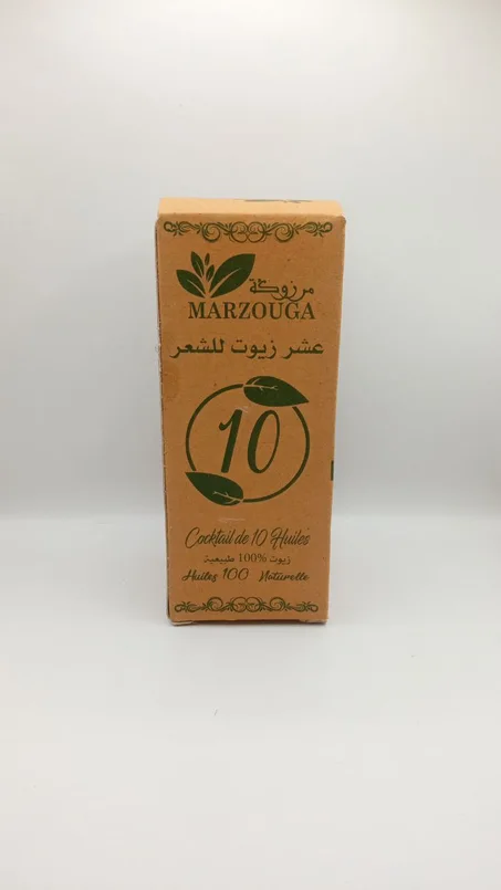 عشر زيوت للشعر طبيعي 100%