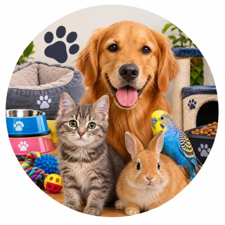 مستلزمات الحيوانات الأليفة