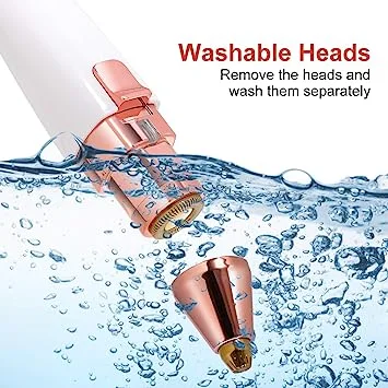 ماكينة حلاقة كهربائية 2 في 1 للنساء