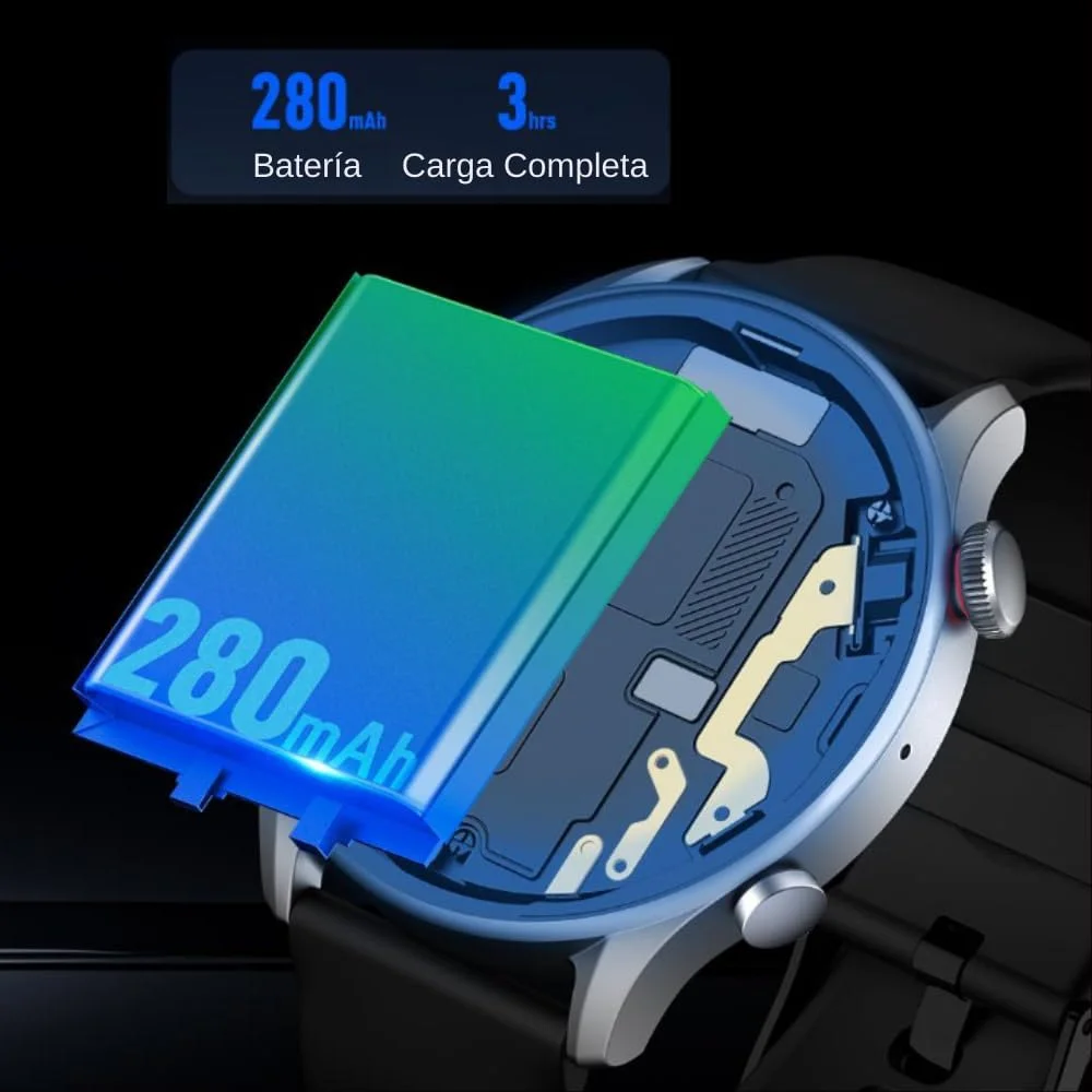 Montre connectée Riversong Motive 6C Pro gris sidéral SW64