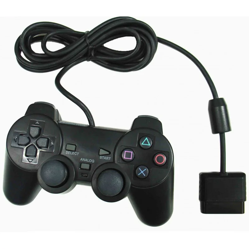 Manette de Jeu Pour Playstation 2 / Double Vibration