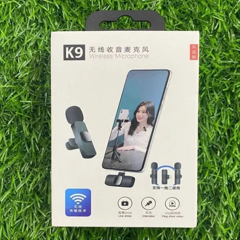 K9 wireless microphone for iPhone and Android