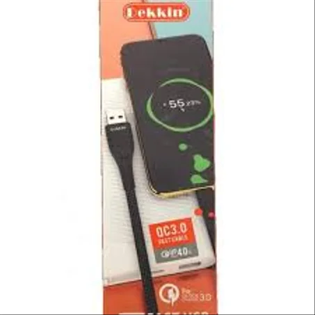 Câble Chargeur Dekkin MICRO-USB - DK-V1 - noir