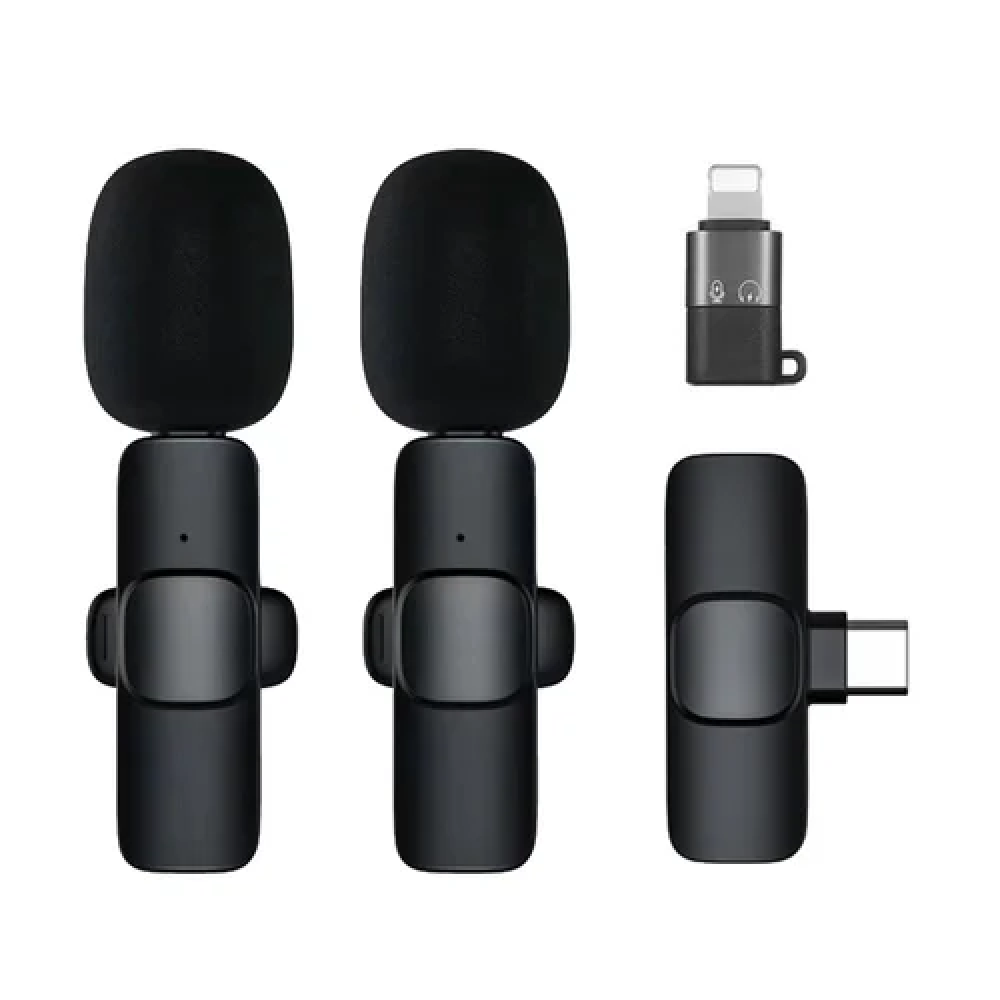 K9 wireless microphone for iPhone and Android