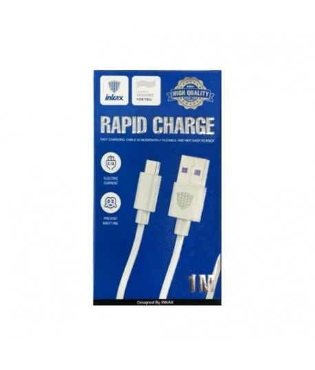 Cable Micro USB 1m 2.1A INKAX CB-01