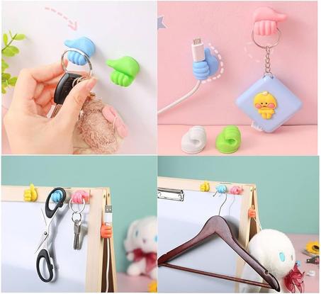 خطافات حائط من السيليكون متعددة الوظائف