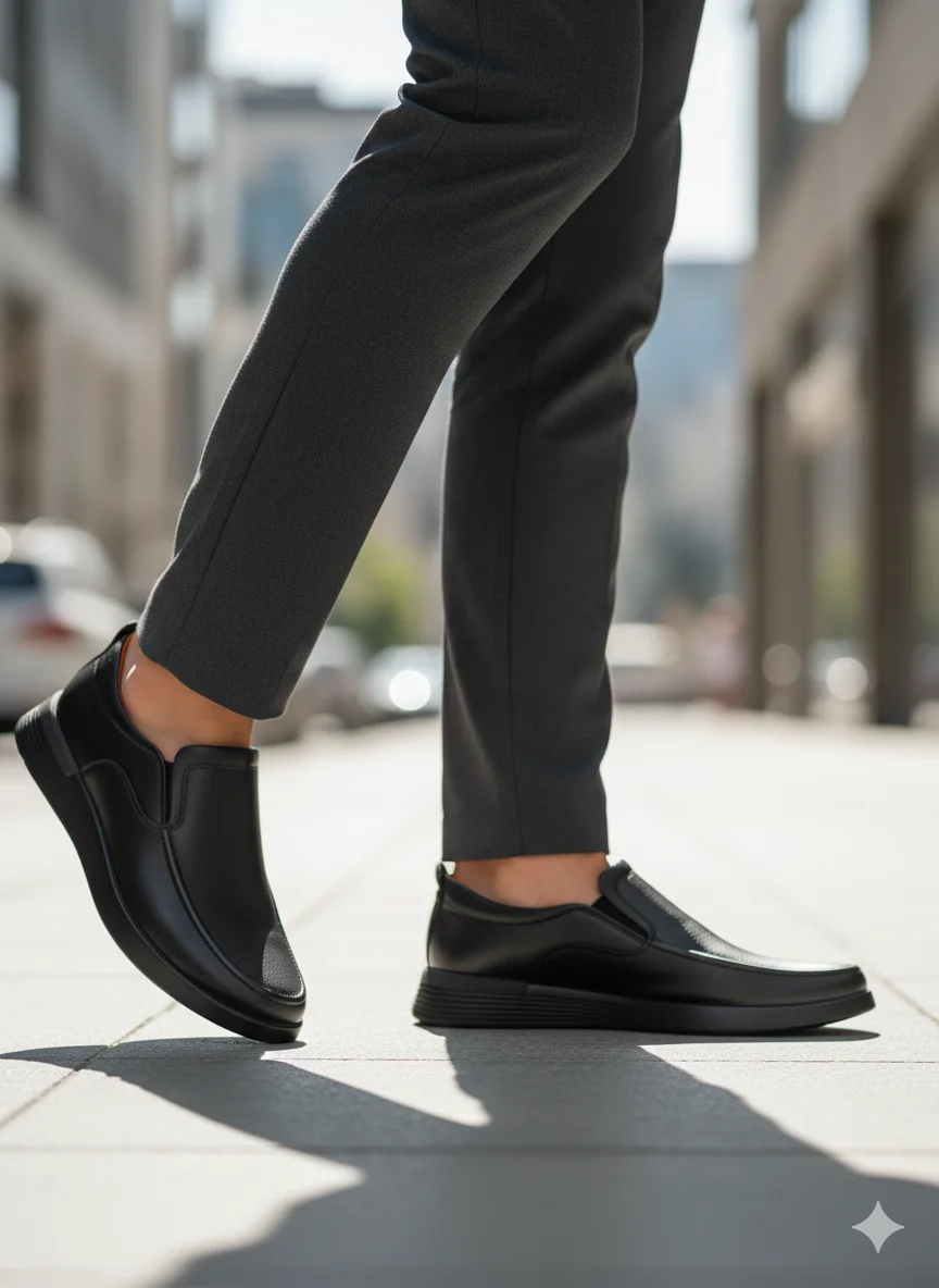 Chaussures Élégantes Homme en Cuir