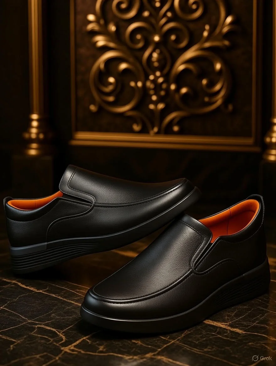 Chaussures Élégantes Homme en Cuir