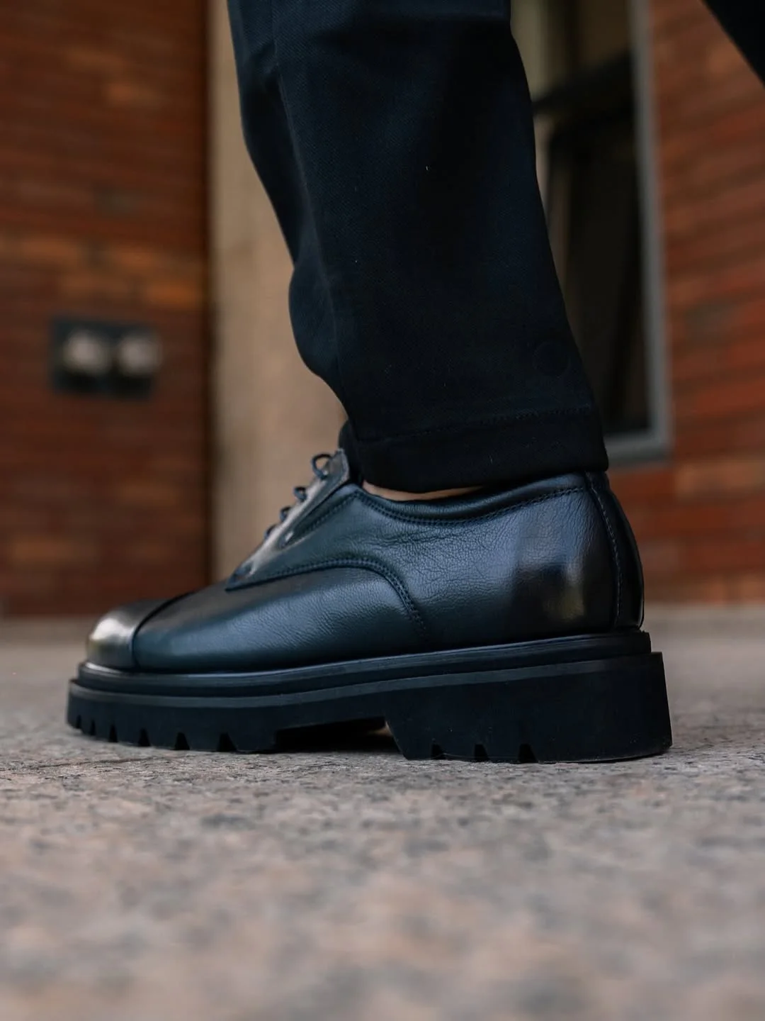 Chaussures Élégantes Homme en Cuir