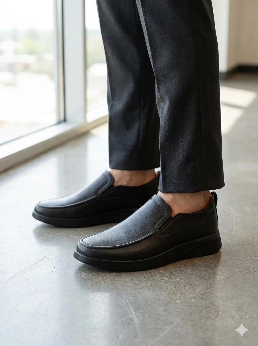Chaussures Élégantes Homme en Cuir
