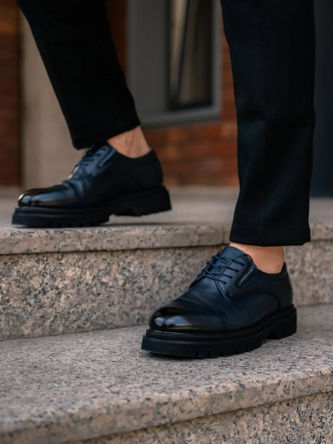 Chaussures Élégantes Homme en Cuir