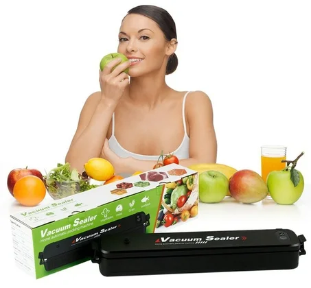 Vacuum sealer, Machine de scellage sous vide pour aliments ménagers et fruits
