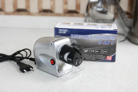 Aiguiseur de couteaux électrique 2 in 1