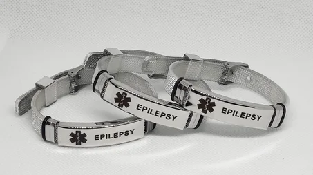 🛡️ Bracelet Médical Épilepsie – Sécurité
