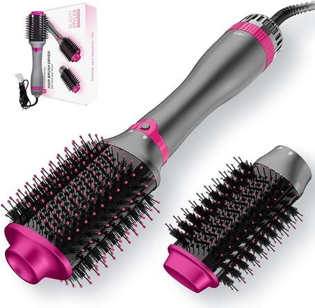 فرشاة تجفيف الشعر الفاخرة ، 4 في 1