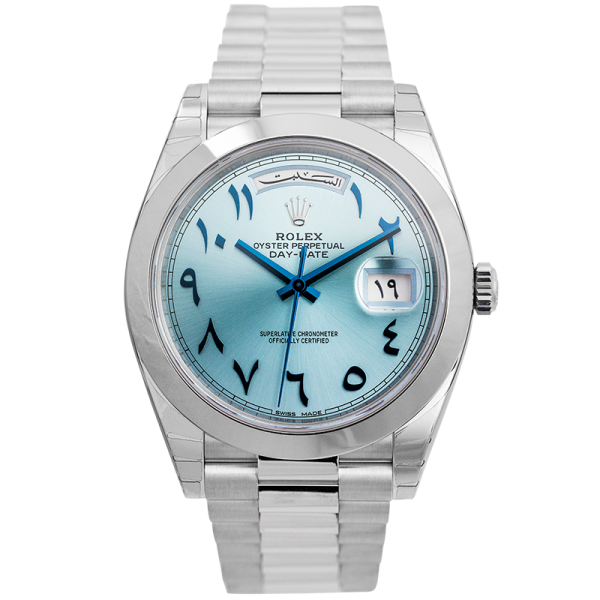 Rolex Day-date “Arabic” Blue dial