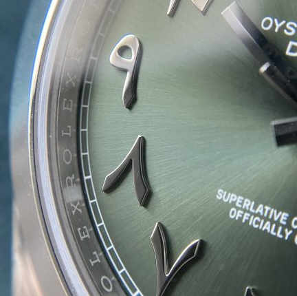 Rolex Day-date “Arabic” Green dial