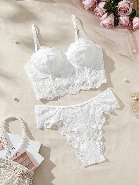 Ensemble de Lingerie en Dentelle