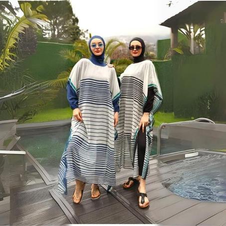Ensemble Burkini Rayée