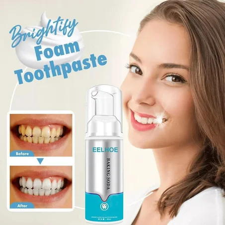 lanbena رغوة تبييض الاسنان