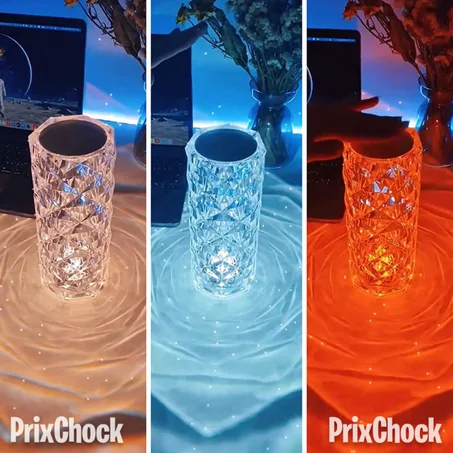 😍 اباجورة الطاولة الكرستالية 😍