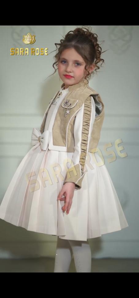 Robe fille bolero gilliet