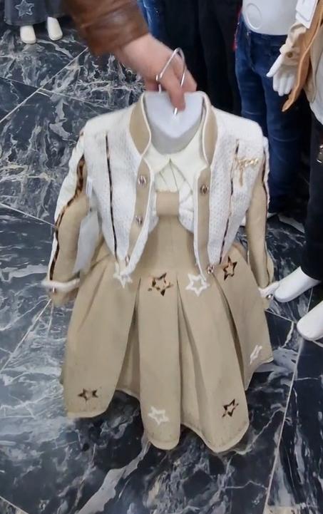 Robe fille Étoile léopard bolero gilliet