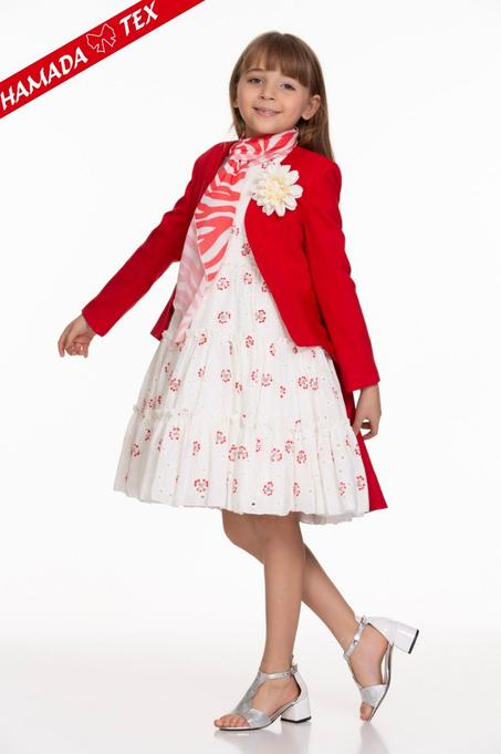 Robe fille avec manteau professeur