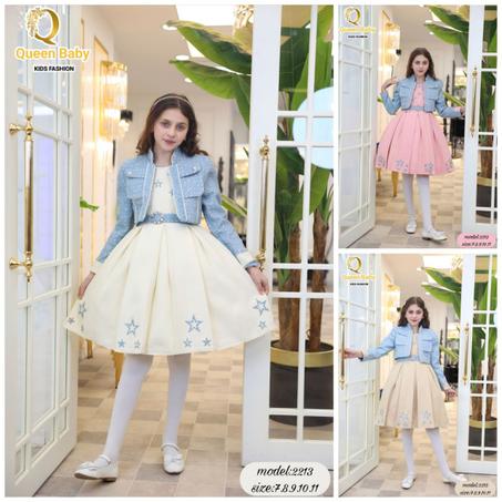 Robe fille Étoile bolero