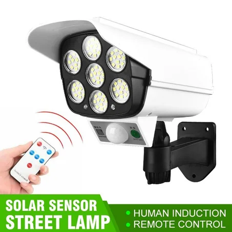 مصباح 💡 على شكل كاميرا يعمل بالطاقة الشمسية ✅