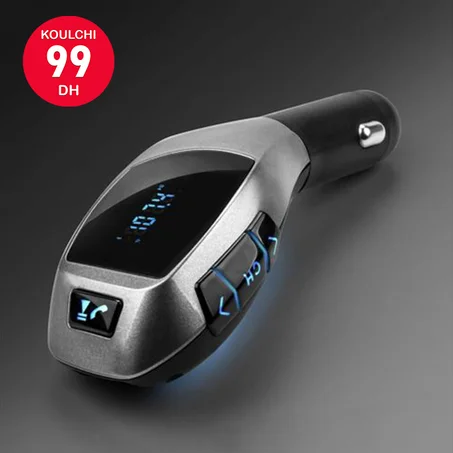 Mp3 Player X6 FM Adaptateur USB Radio voiture Lecteur MP3 Kit mains libres sans fil dans la voiture Bluetooth