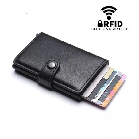 Porte Feuille Avec Protection RFID Anti-piratage Pour Cartes Bancaires