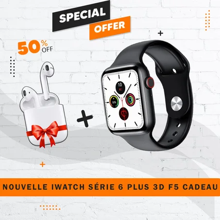 Nouvelle iWatch Série 6 ❤️⌚ plus airpods cadeau 🎁
