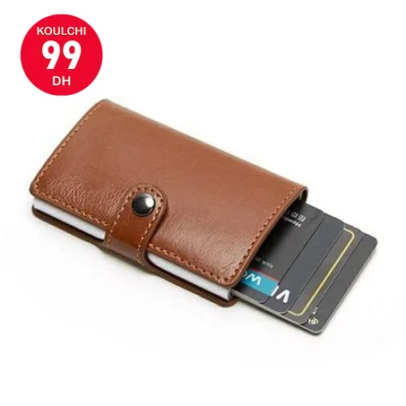 Porte Feuille Avec Protection RFID Anti-piratage Pour Cartes Bancaires