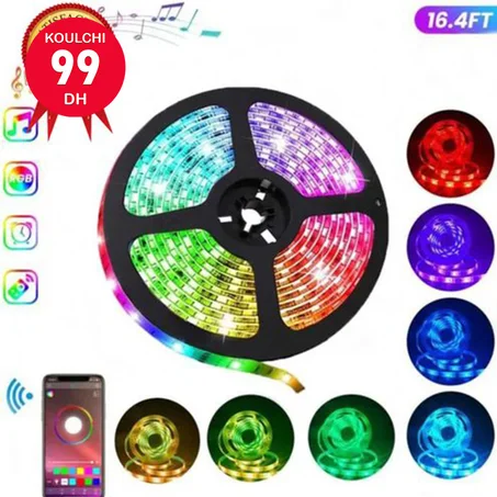 led light 5M a mené la bande lumineuse LampTape IP65 imperméable avec la télécommande RVB