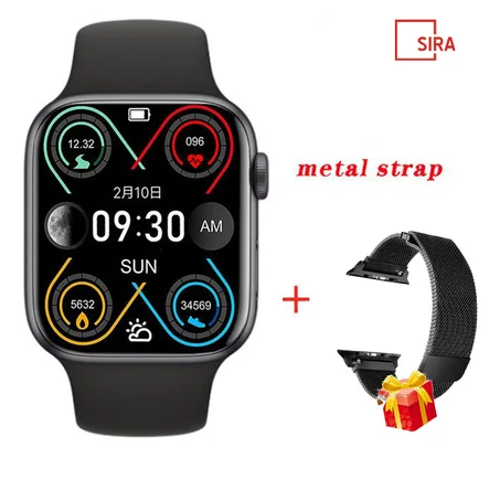 Nouvelle iWatch Série 7 ❤️⌚ plus CEINTURE Acier cadeau 🎁
