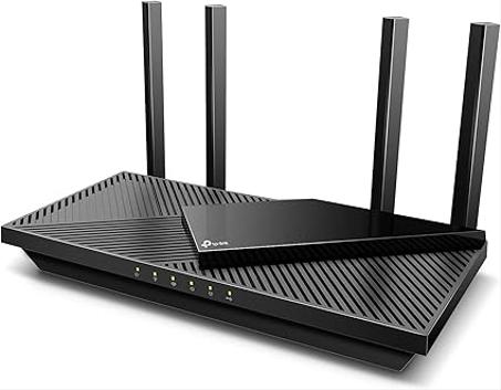 TP-Link AX3000 - Enrutador WiFi 6 inalámbrico 802.11ax, Gigabit, enrutador de Internet de doble banda, compatible con servidor VPN y Client, compatible con OneMesh (Archer AX55) Visita la tie