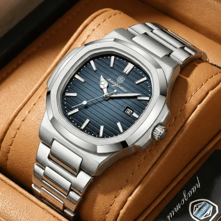 ساعة تجمع بين الهيبة، الصلابة، والأناقة العصرية